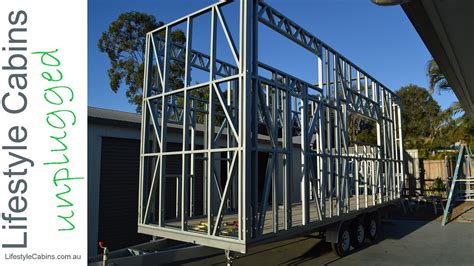 heflin metal framed house installation|building a metal house height.